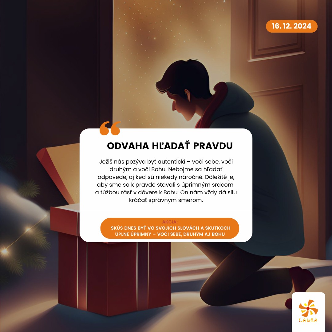 odvaha hľadať pravdu